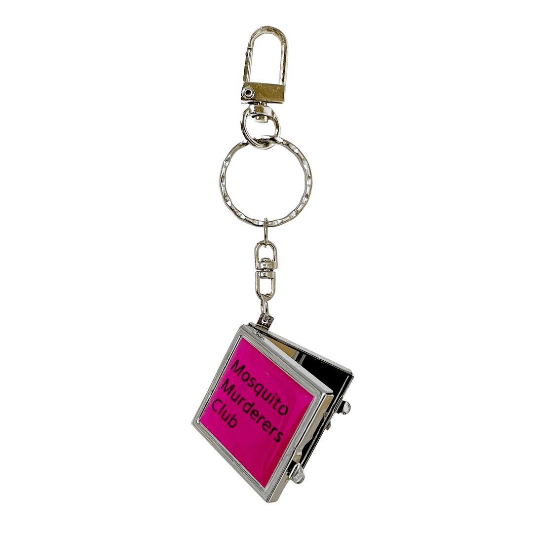 Mosquito Murderers Club KEY HOLDER (Pink)
