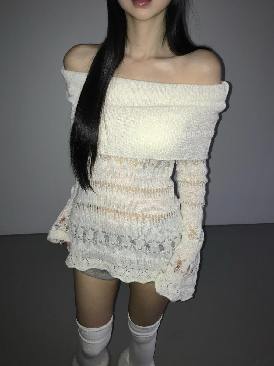바로배송 legacy off shoulder knit