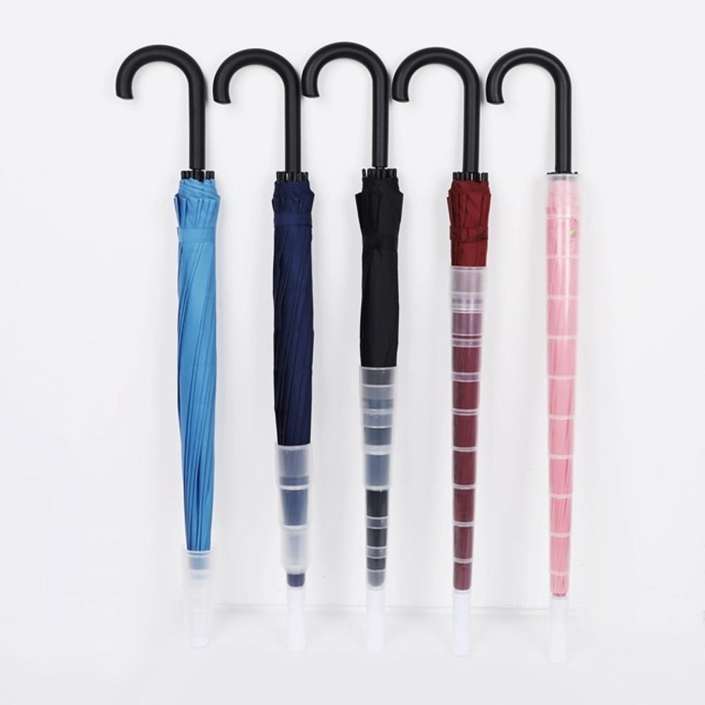 자바라 물받이 16살대 자동 장우산 빗물받이 우산 빗물캡 빗물커버