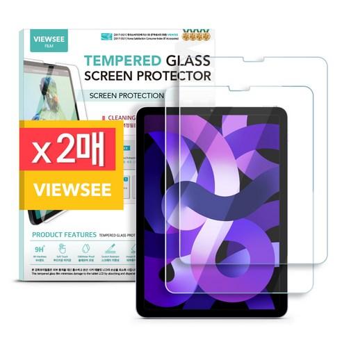 뷰씨 아이패드 고화질 9H 강화유리 태블릿 PC 액정보호필름 2P 세트 - 보호필름 | 쿠팡