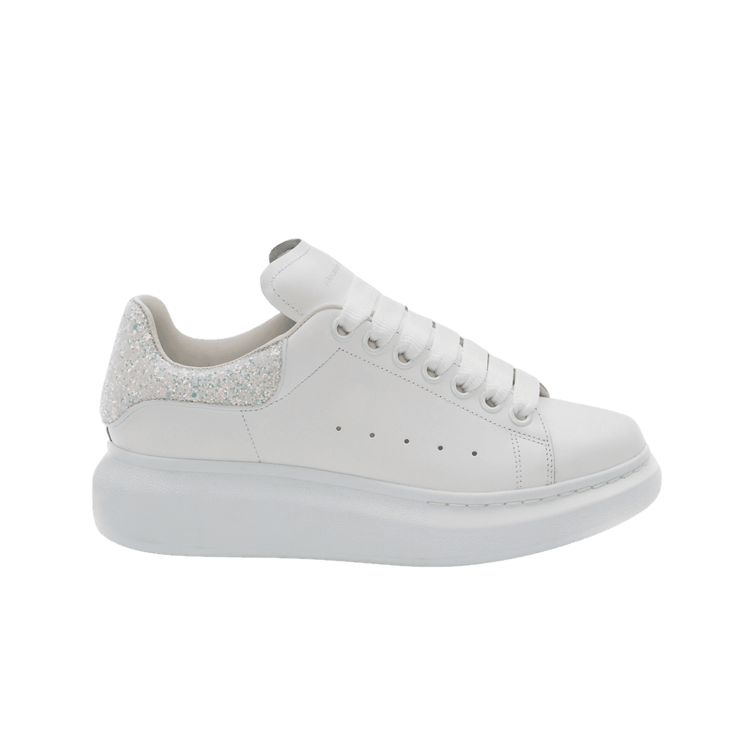 (W) Alexander McQueen Oversized Sneakers Silver