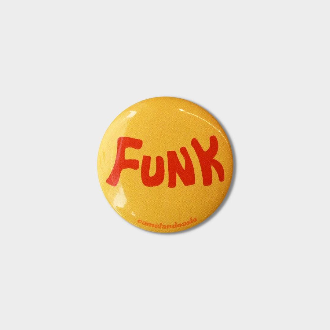 FunkⅡ 펑크 타이포 음악 뮤직 핀버튼 브로치