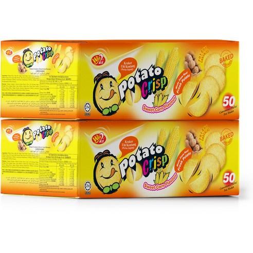 윈윈푸드 포테이토 크리스프 스낵 스위트콘맛, 1kg, 2개 - 감자과자 | 쿠팡