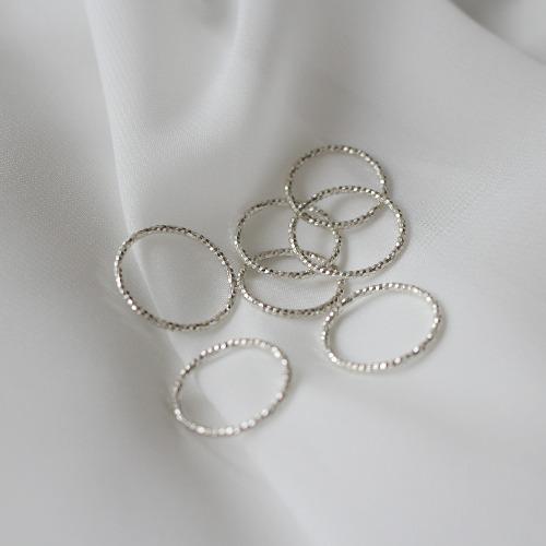 무배/실버925 1.5mm 컷팅 은반지