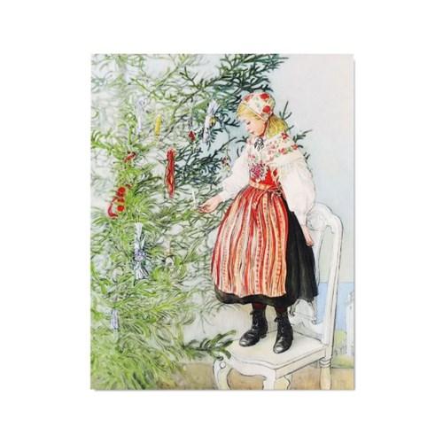 북키스 명화카드 라르손_크리스마스 장식