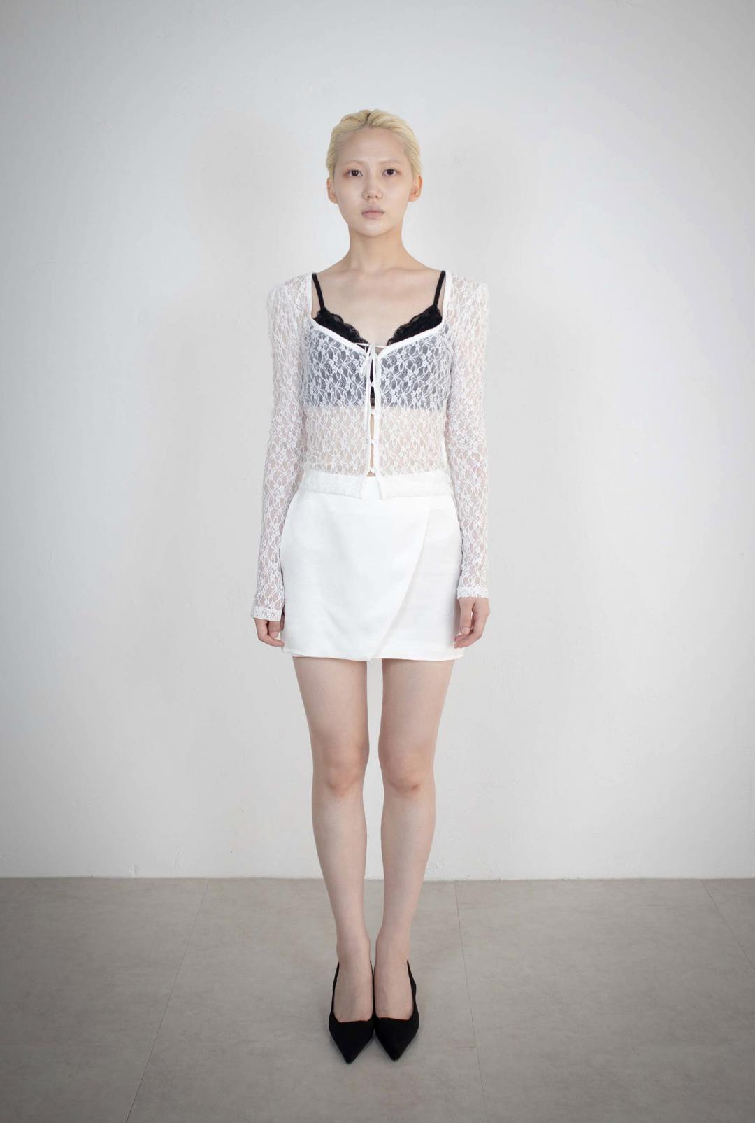 Romantic lace cardigan