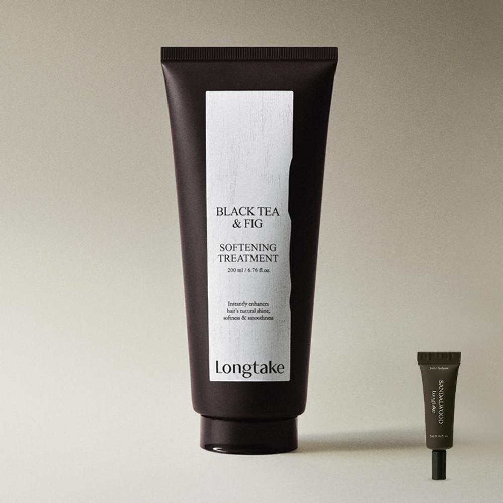 롱테이크 블랙티 앤 피그 소프트닝 트리트먼트 200ml