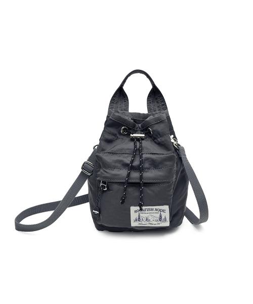 NYLON DRAWSTRING MINI BAG - 4 colors