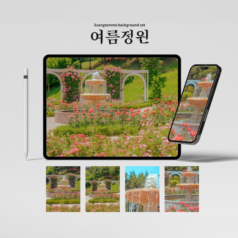 [PC/Mobile] 여름정원-꿈의 결 배경화면 세트