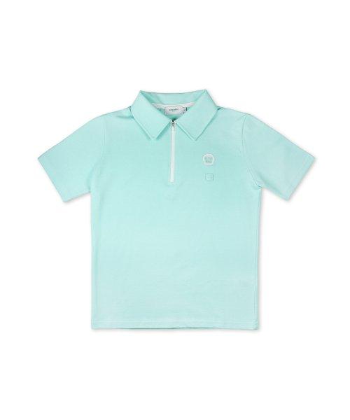 NEW WAPPEN COLLAR NECK PK 와펜 반집업 티셔츠 MINT