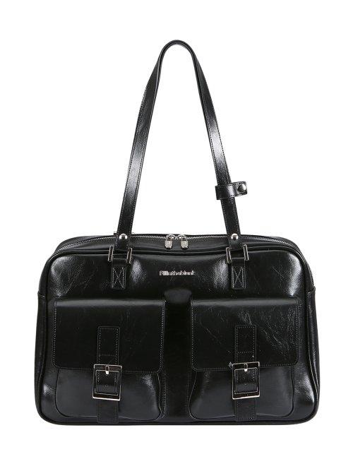 필인더블랭크(FILLINTHEBLANK)  PK Shoulder Bag (black) - 사이즈 & 후기 | 무신사
