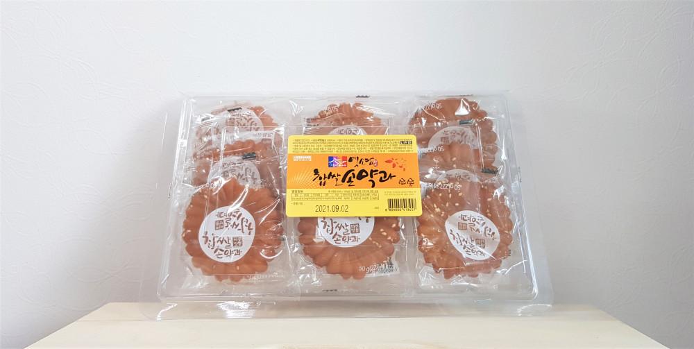 찹쌀 손약과 9개입 450g 맛있는약과 옛소담 전통과자 소희 한과 제사 차례상 옛날 장인
