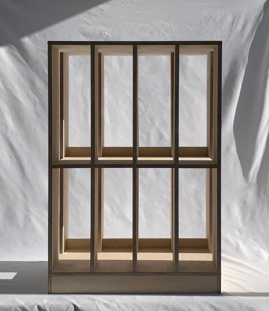 무심재목공소 베이직 우드 책장