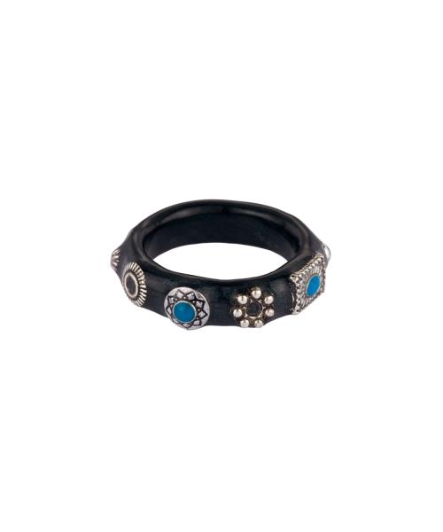 napoleon ring-black