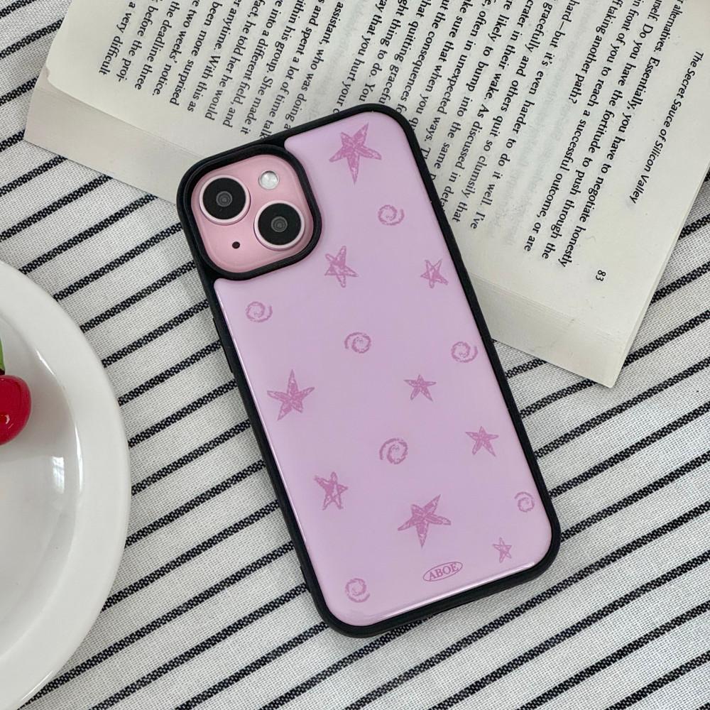 아비오에 핑크별사탕 에폭시케이스