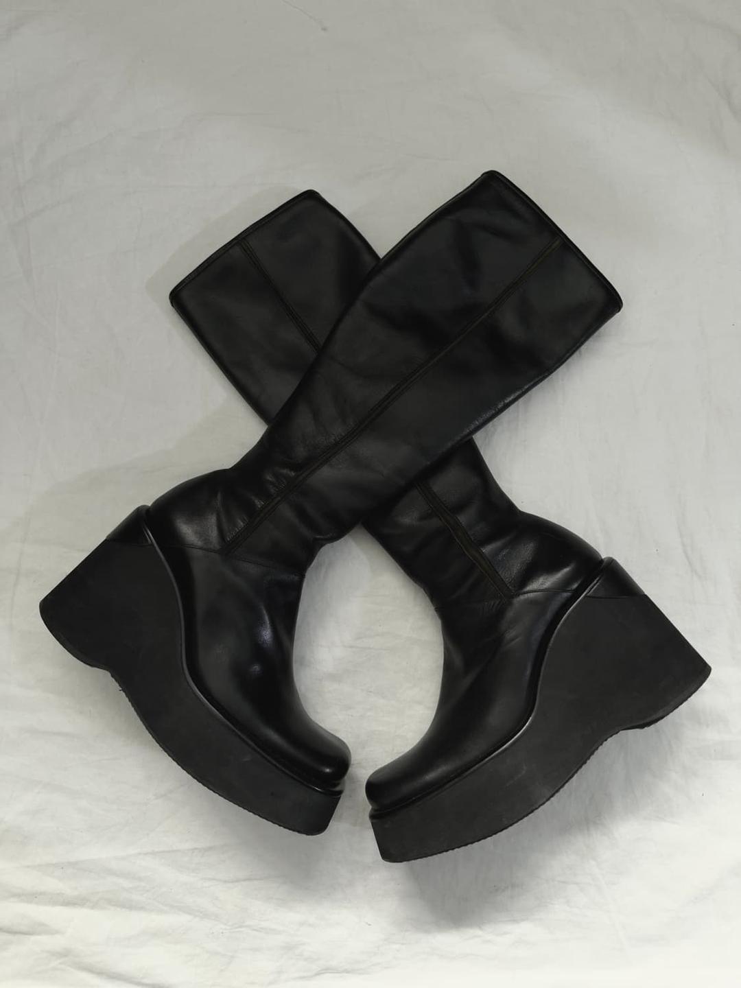 요지야마모토 플랫폼힐 롱부츠 | 후루츠패밀리