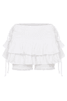 ♥ DOLLY HIME TRAINING SKORT ♥ (white x white)