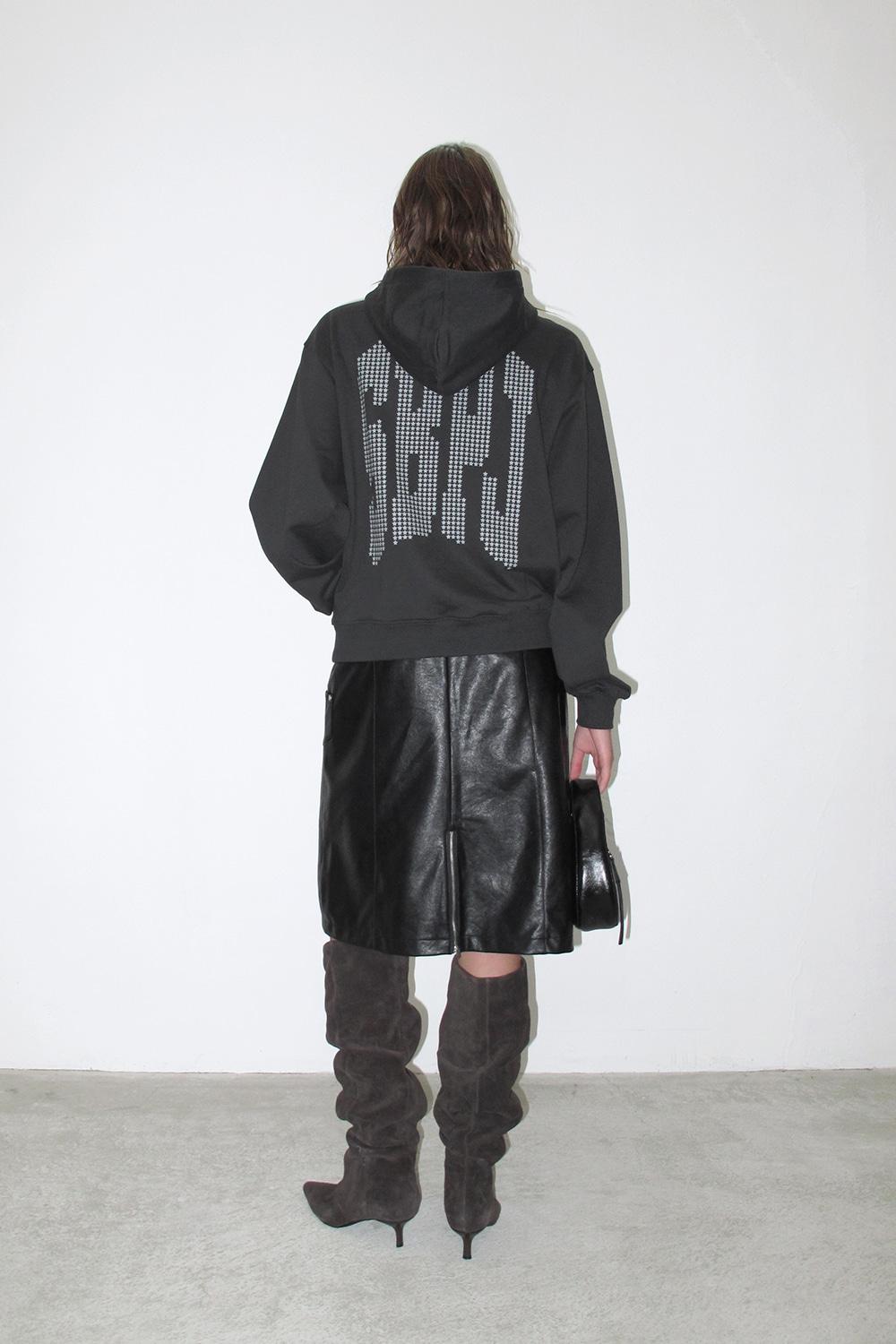 SBPJ STAR HOODIE, CHARCOAL