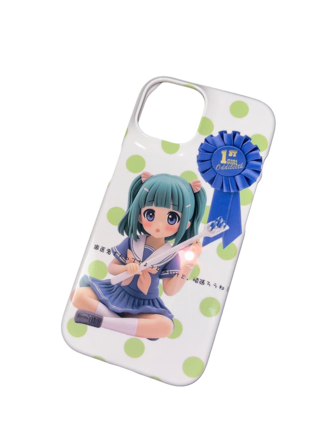 Brush Girl phone case (Melon soda) | 후루츠패밀리
