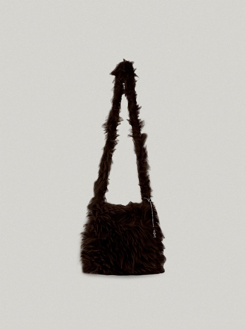 Fluffy Bag - Marron플러피 백