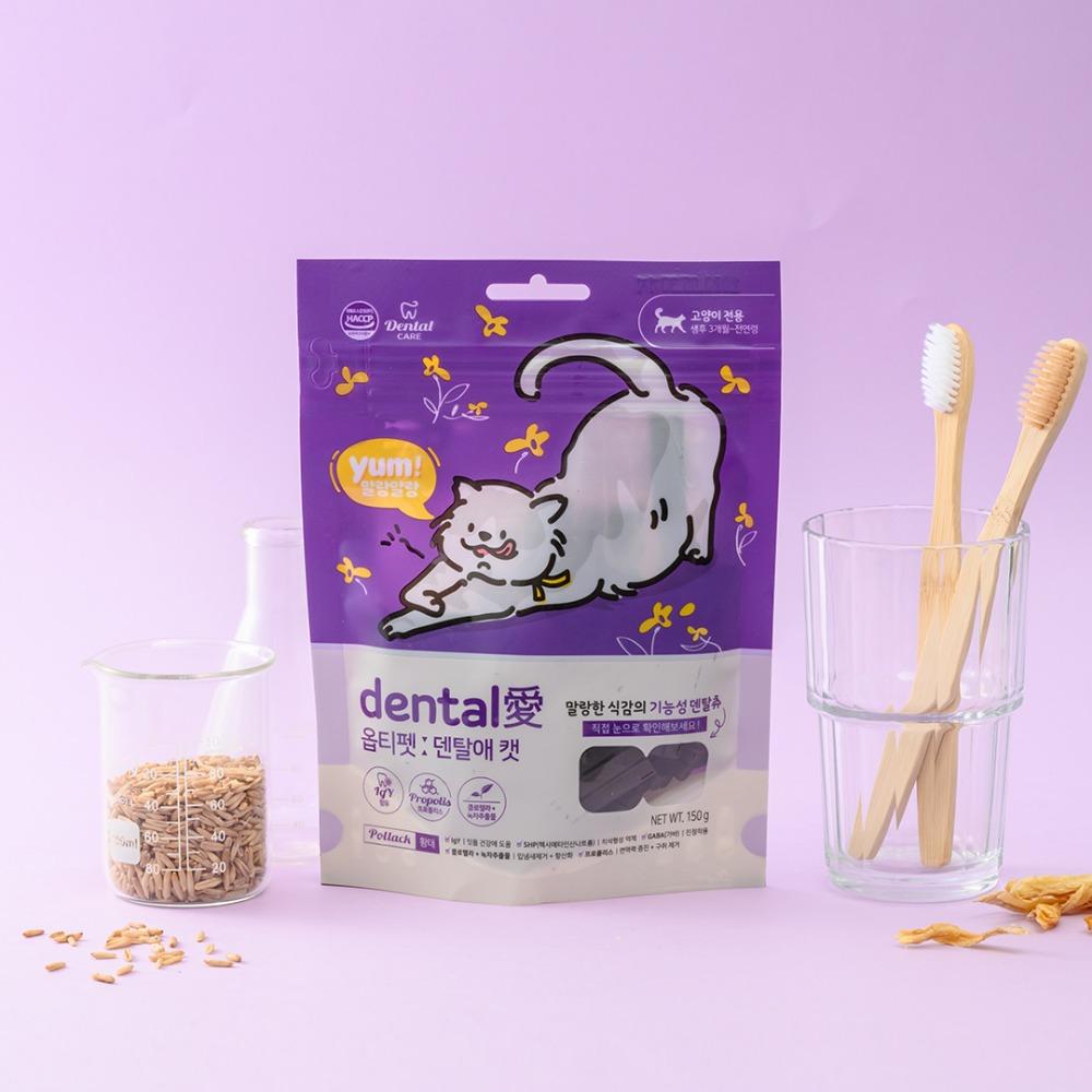 옵티펫 덴탈애 캣(황태맛) 150g