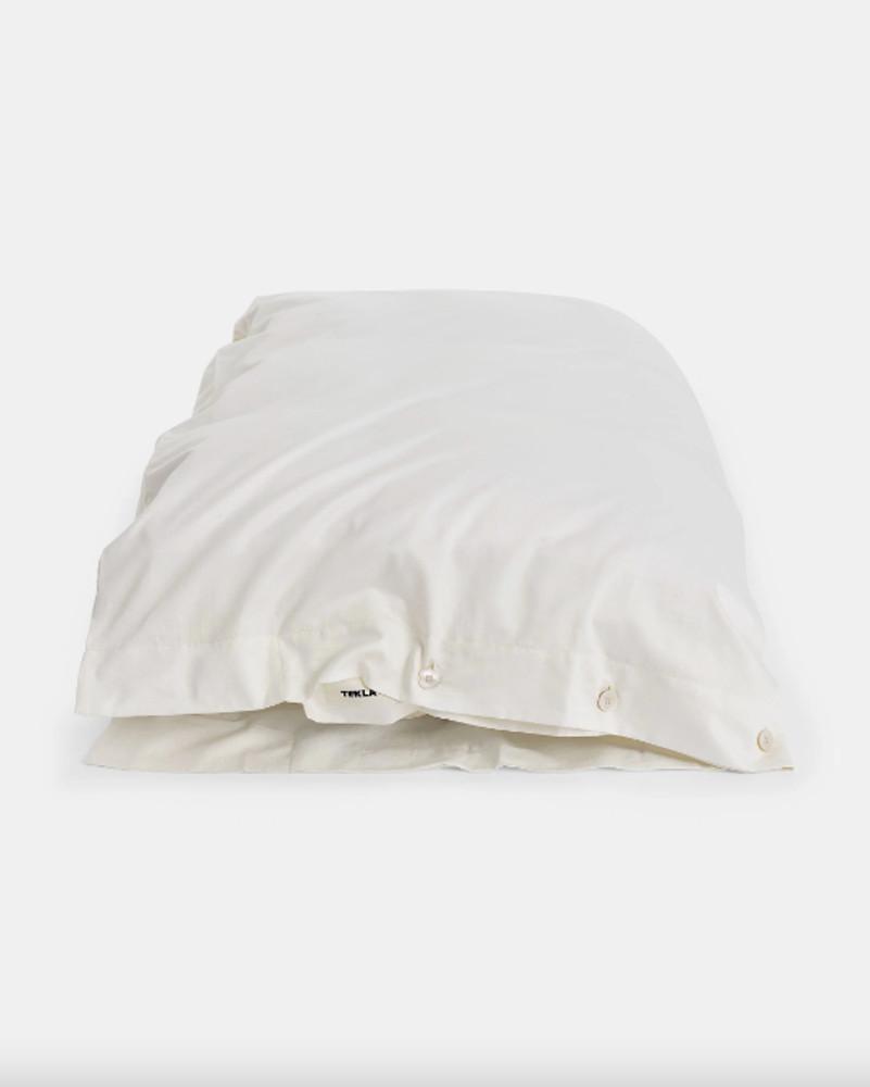 Tekla Sateen Bedding Duvet Cover Cloud White 테클라 새틴 베딩 침구 이불 커버
