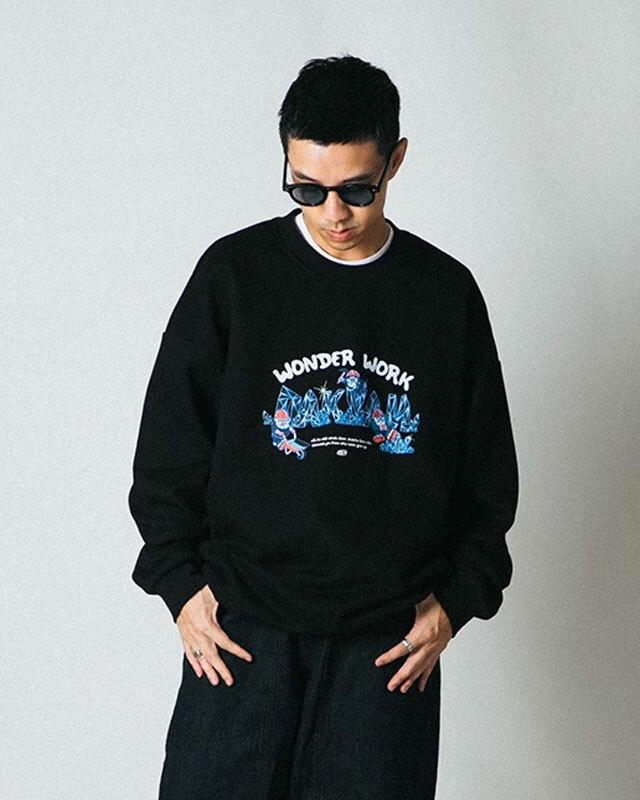 DAKYAM 로고 그래픽 롱슬리브 (2 컬러)