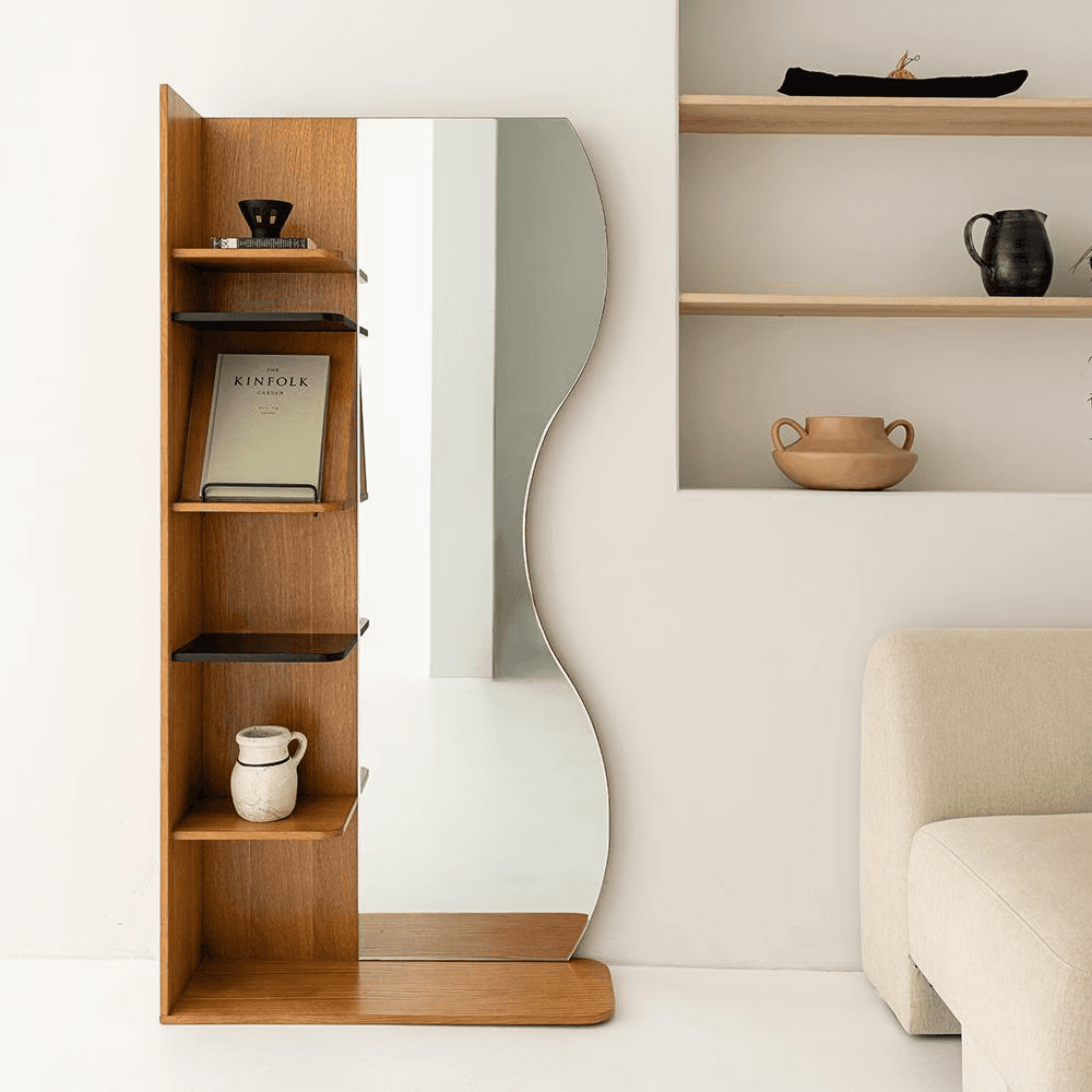 [리퍼브] 오가닉 모던 웨이브 거울