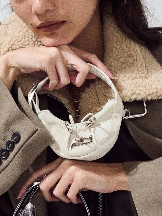 Baby Sasha Keyring Bag / Y.15-BB23 / GLOSSY IVORY