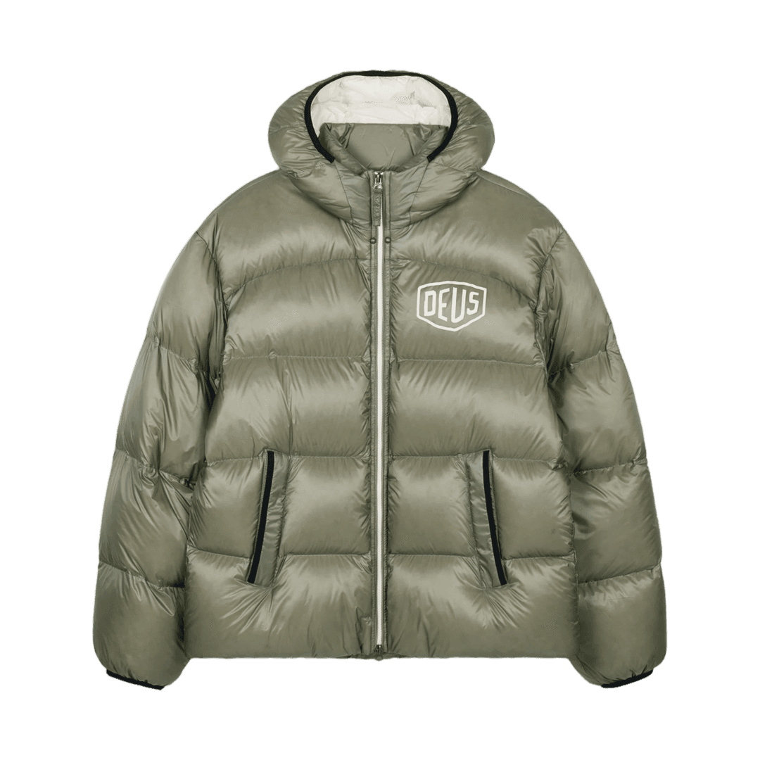 Deus Ex Machina Shield Hoodie Down Jacket Khaki