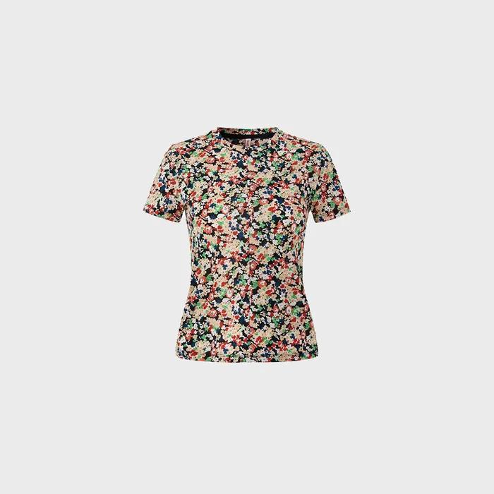 SLIM T-SHIRT (FLORAL)