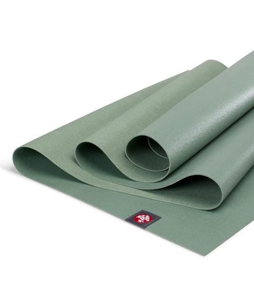 Manduka EKO 수퍼라이트 요가 여행용 매트 1.5mm 71인치 리프 그린