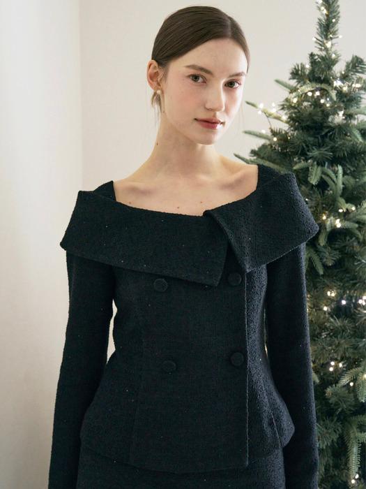 메리 트위드 자켓 블라우스_3Color