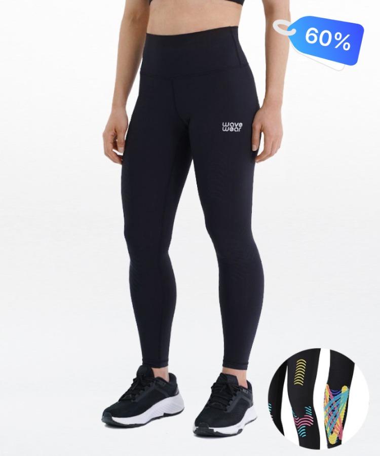 무릎 & 종아리 스포츠테이핑 컴프레션 레깅스 Y20 Classic (허벅지 테이핑 포함) (여성용)