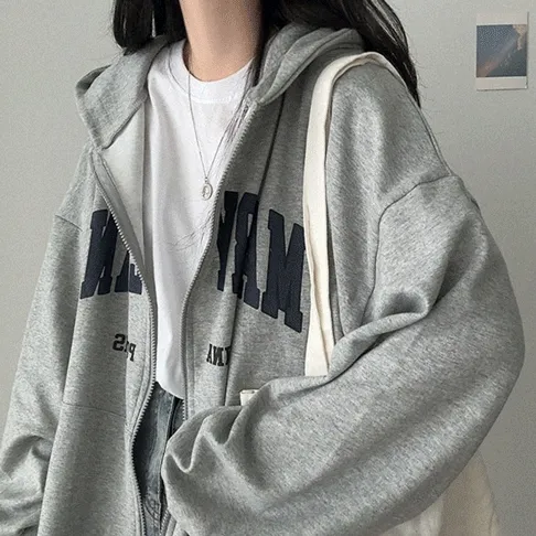 [박시핏!/간절기집업] 가을 메리 박시 후드집업 (4color)