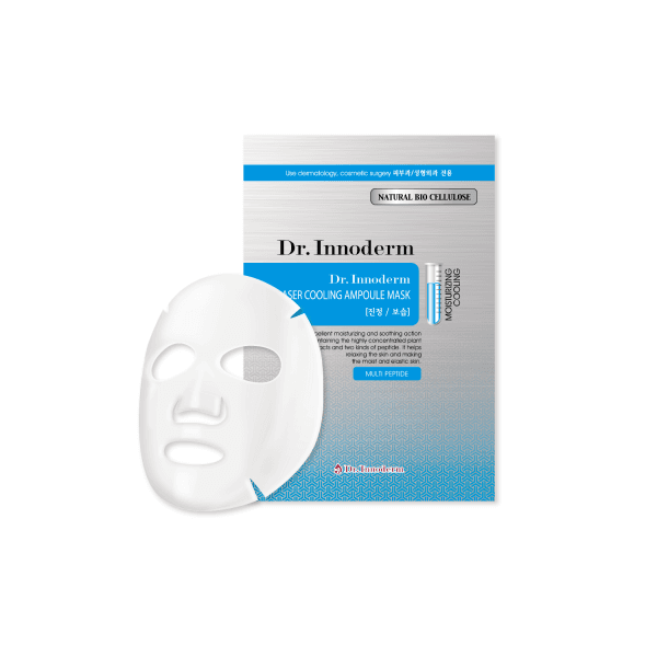 닥터이노덤 포스트레이저 쿨링 앰플마스크 40g 10매/박스