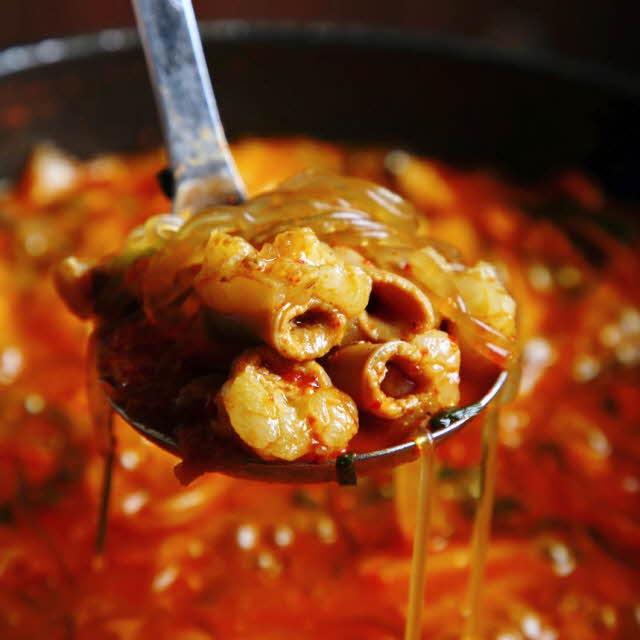 김해 마곱간 한우곱창전골 수제양념