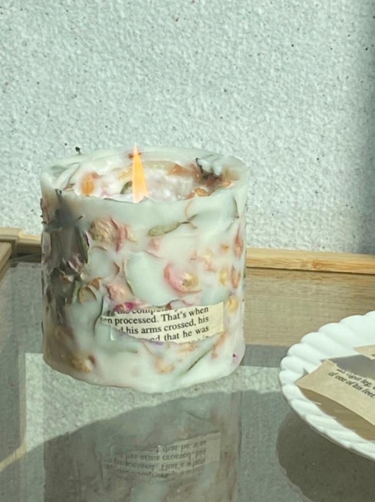 부케말리기선물 부케캔들 말린부케 플라워 웨딩
