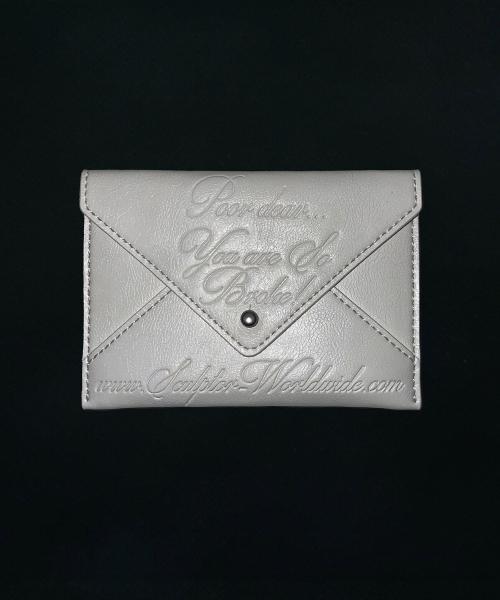 Poor Dear Card Wallet White