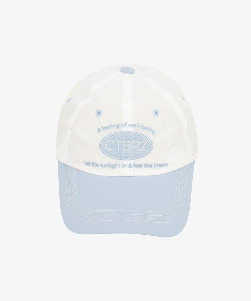 CTBRZ 나일론 배색 볼캡_SKY BLUE