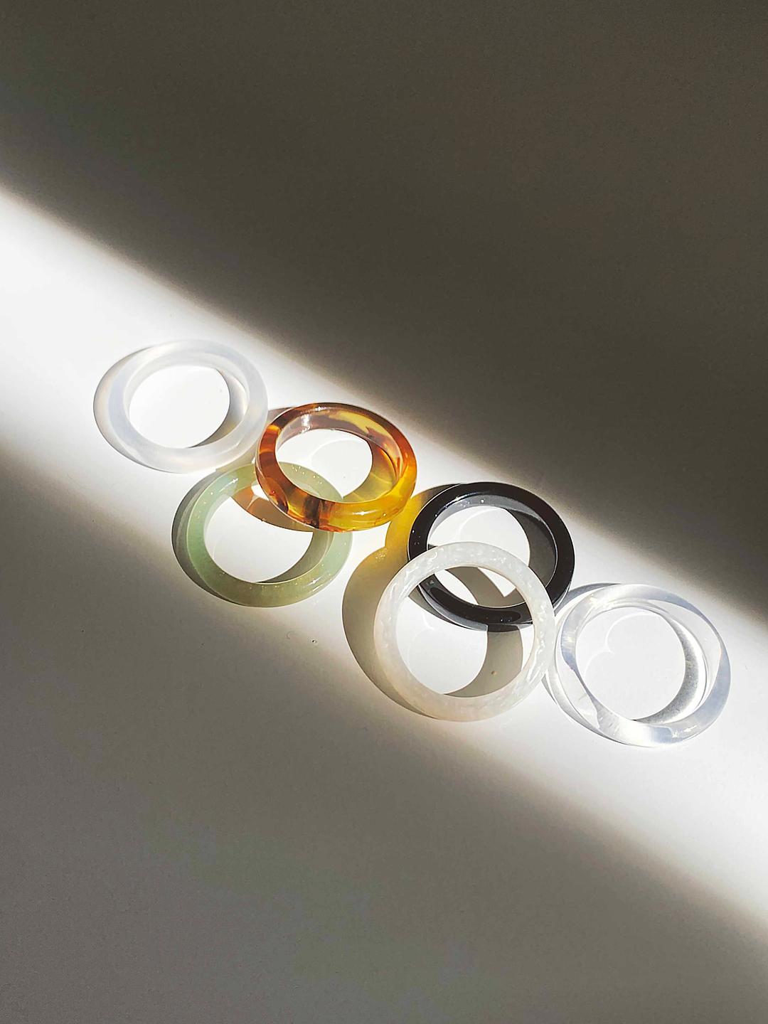 [1+1]Color Resin Ring
