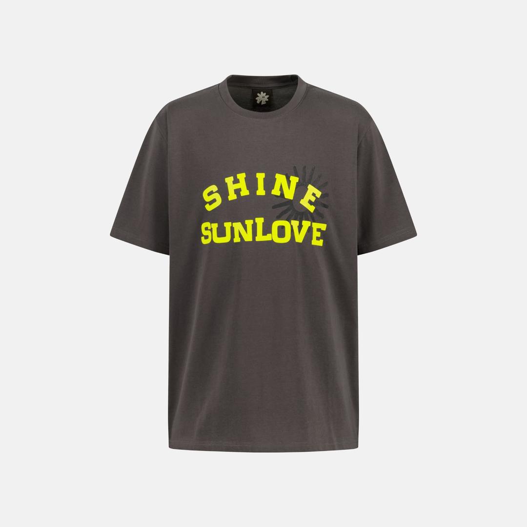 Shine Tee Charcoal
