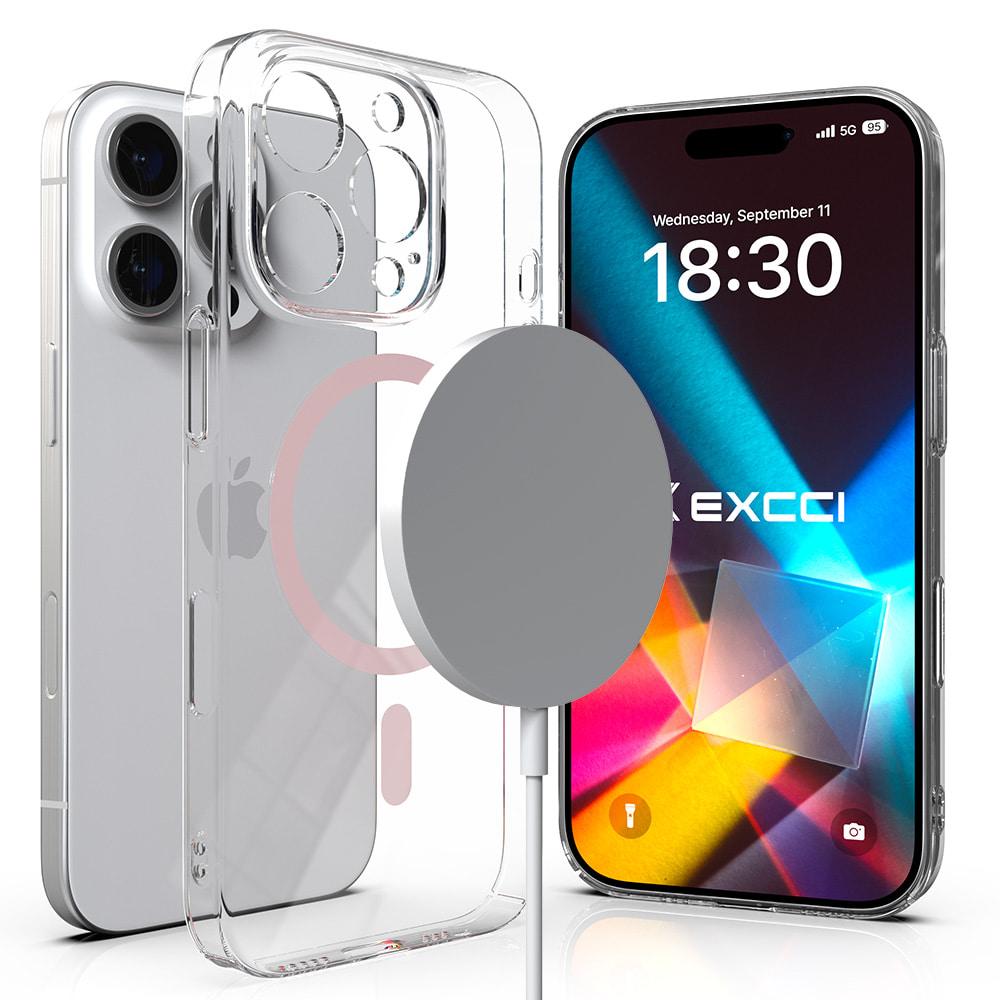 엑씨 아이폰 프로 맥스 케이스 에어슬림 맥세이프 투명 범퍼