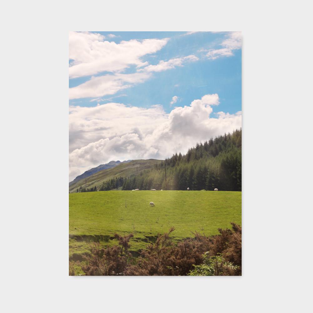 [포인터리] 하일랜드 Highland 유럽 영국 스코틀랜드 풍경 사진 감성 인테리어 포스터