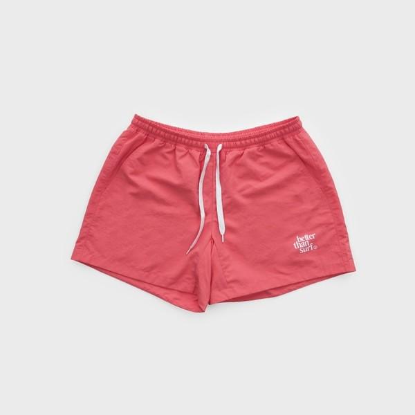 Smile Logo Summer Shorts - Red