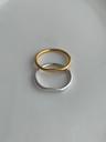 (silver925) Flat basic ring