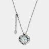 Twinkle Heart Clock Long Necklace