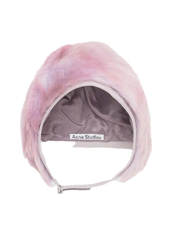 시어링 핑크 모자