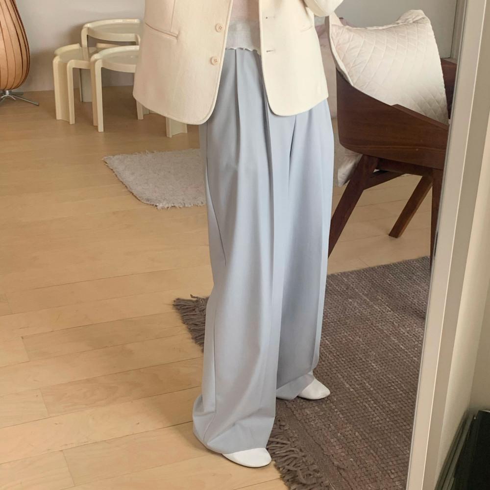 [바로 배송] 라임 슬랙스 소라