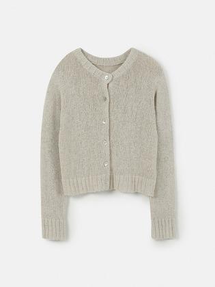 Cotton Round Cardigan_(Otmeal)
